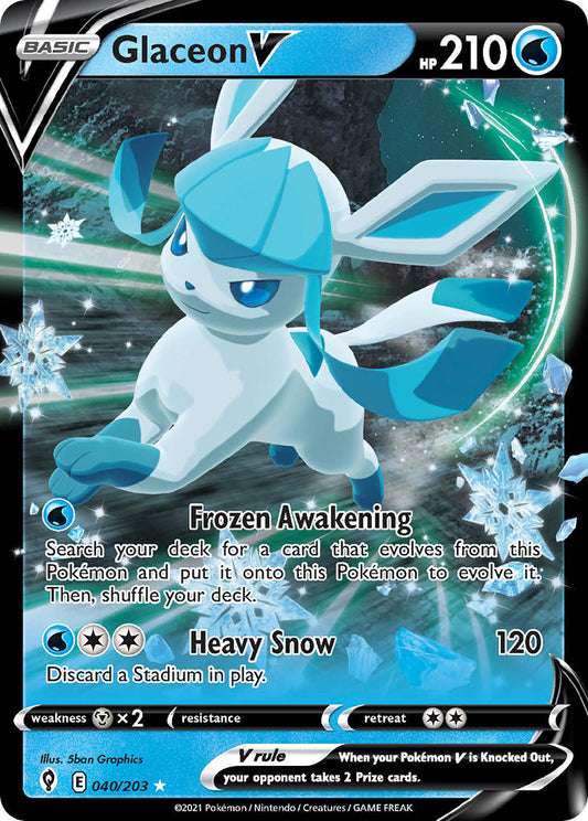 040/203  Glaceon V