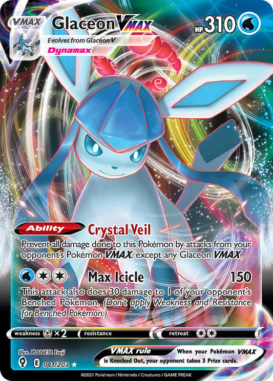 041/203  Glaceon VMAX