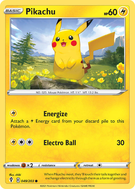 049/203  Pikachu