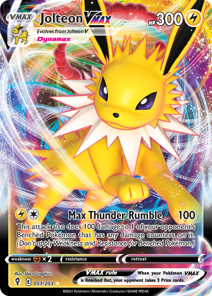 051/203  Jolteon VMAX