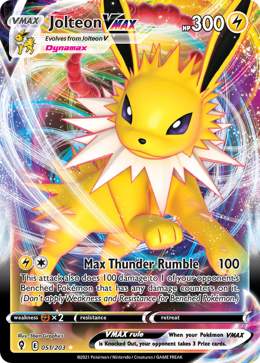 051/203  Jolteon VMAX