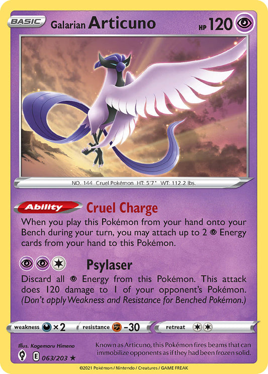 063/203  Galarian Articuno