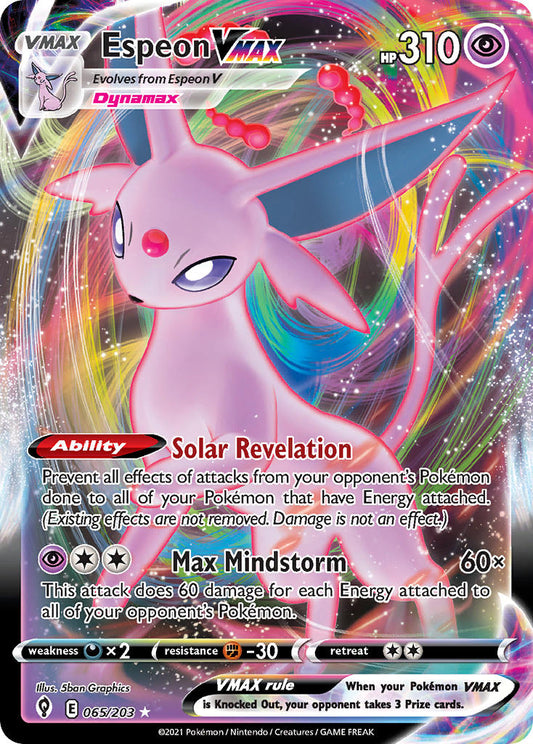 065/203  Espeon VMAX