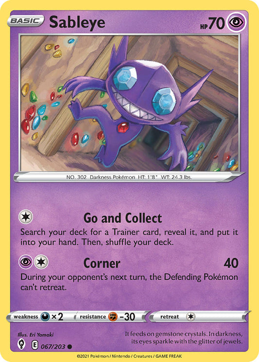067/203  Sableye