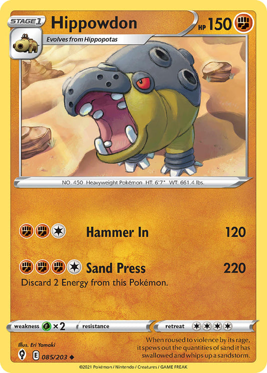 085/203  Hippowdon