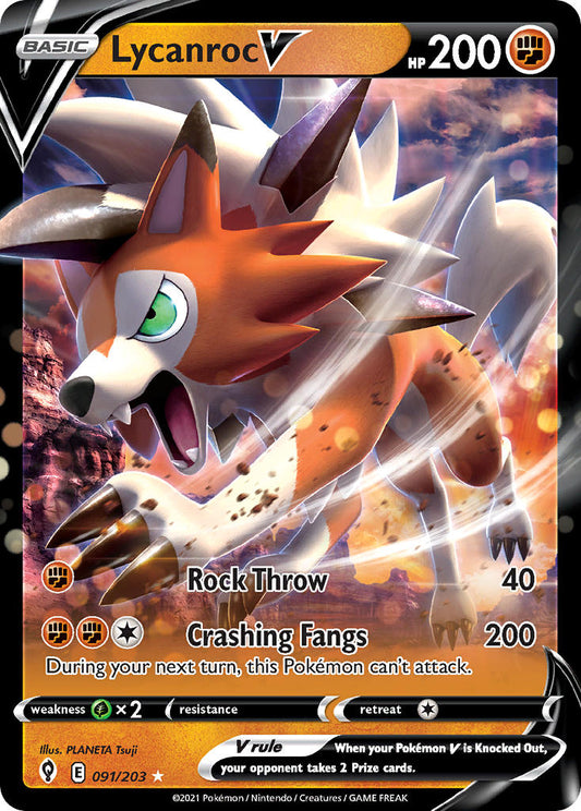 091/203  Lycanroc V