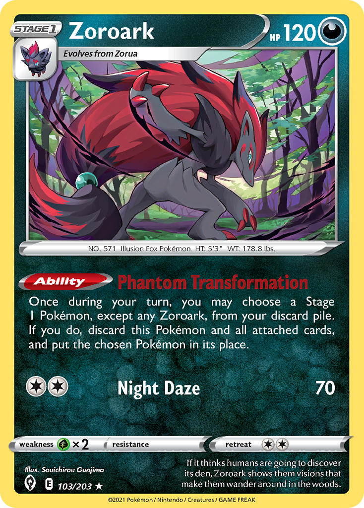 103/203  Zoroark