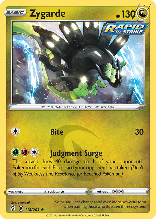 118/203  Zygarde