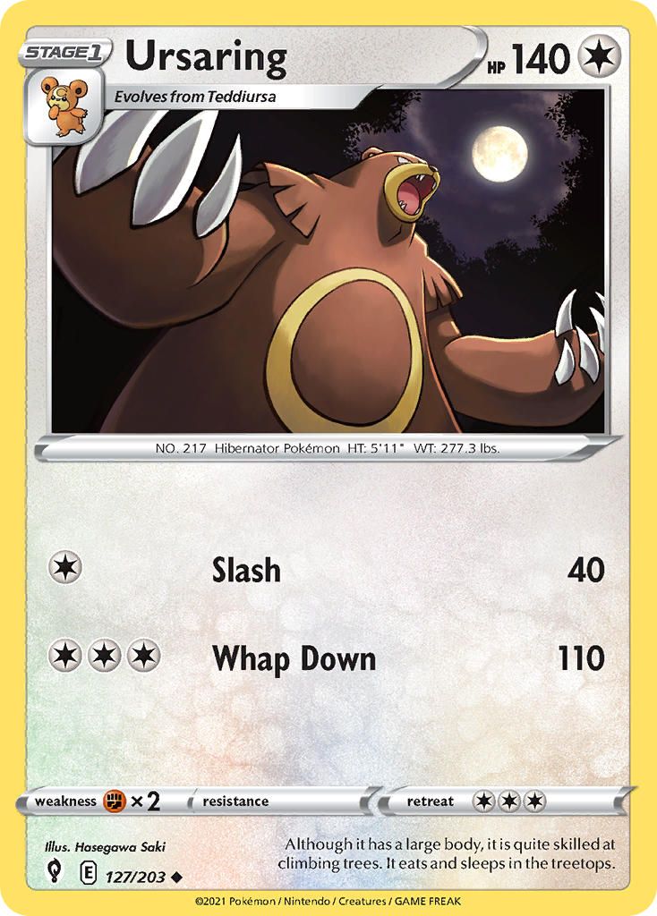 127/203  Ursaring