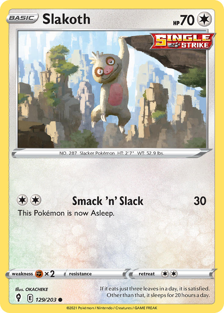 129/203  Slakoth