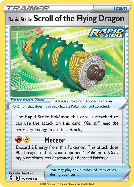 153/203  Rapid Strike Scroll of the Flying Dragon