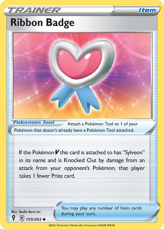 155/203  Ribbon Badge