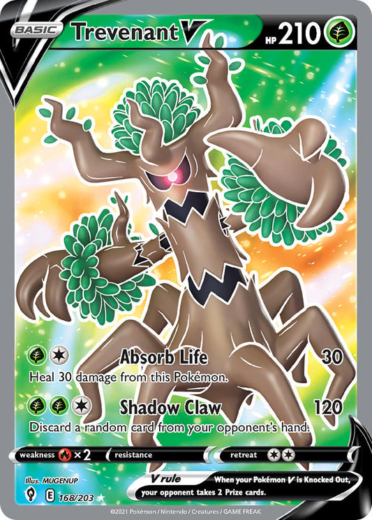 168/203  Trevenant V (Full Art)