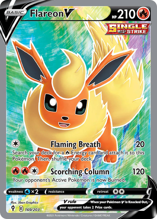 169/203  Flareon V (Full Art)