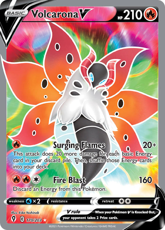 170/203  Volcarona V (Full Art)