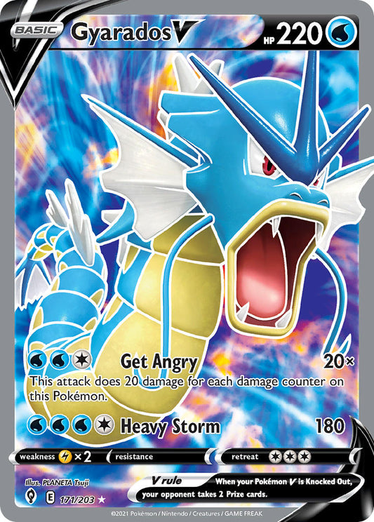 171/203  Gyarados V (Full Art)