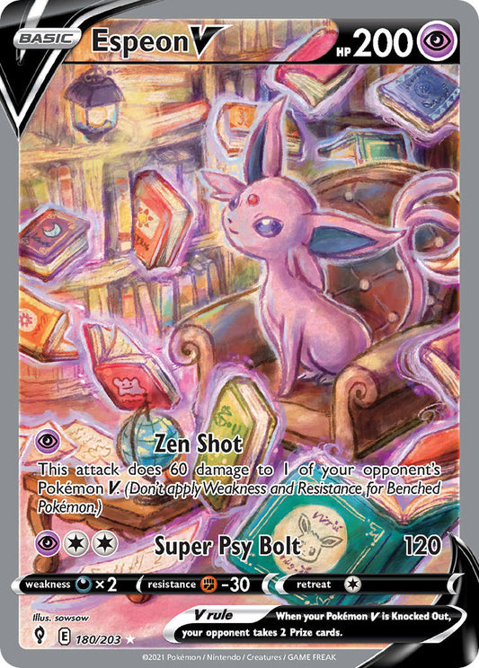 180/203  Espeon V (Alternate Full Art)