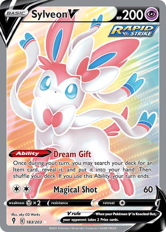 183/203  Sylveon V (Full Art)