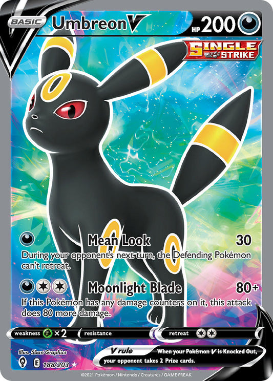 188/203  Umbreon V (Full Art)