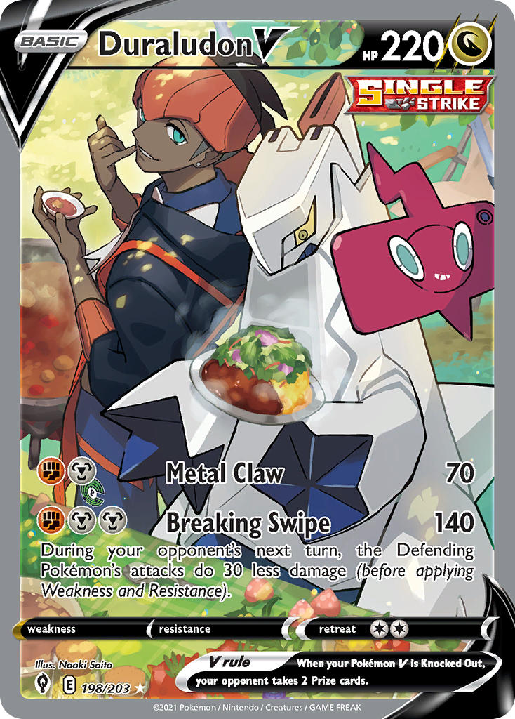 198/203  Duraludon V (Alternate Full Art)