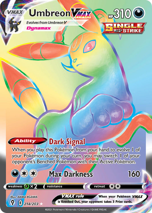 214/203  Umbreon VMAX (Secret)