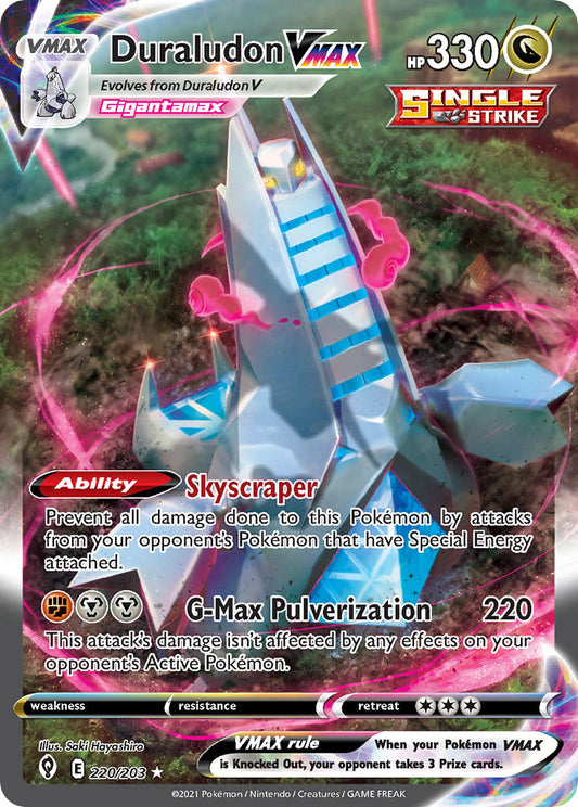 220/203  Duraludon VMAX (Alternate Art Secret)