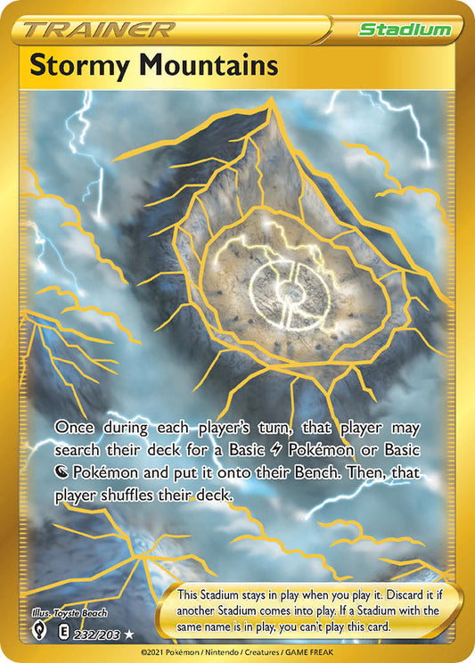 232/203  Stormy Mountains (Secret)