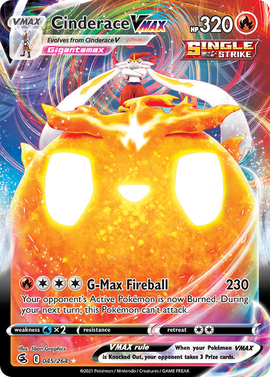 045/264  Cinderace VMAX