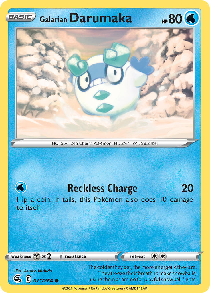 071/264  Galarian Darumaka