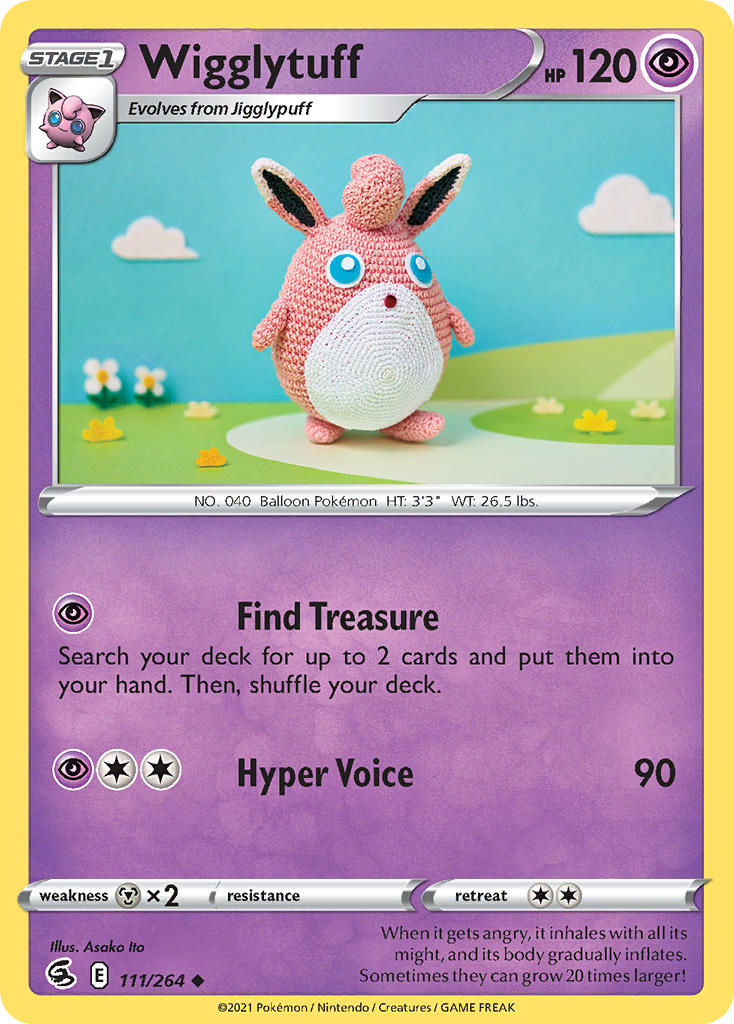 111/264  Wigglytuff