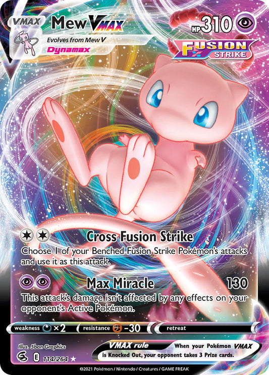 114/264  Mew VMAX