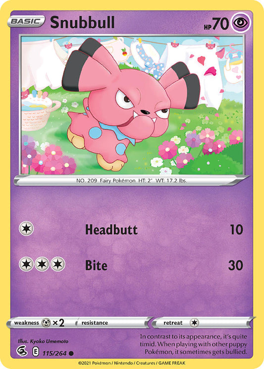 115/264  Snubbull