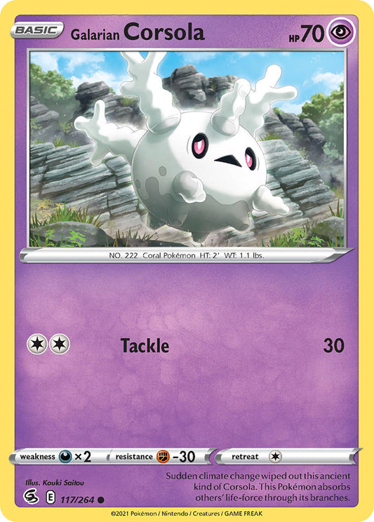 117/264  Galarian Corsola