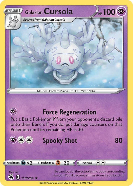 118/264  Galarian Cursola
