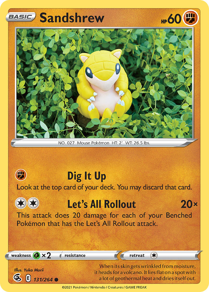 131/264  Sandshrew