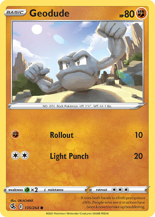 135/264  Geodude
