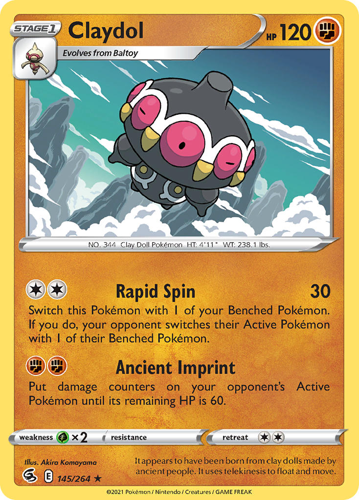 145/264  Claydol