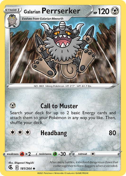 181/264  Galarian Perrserker
