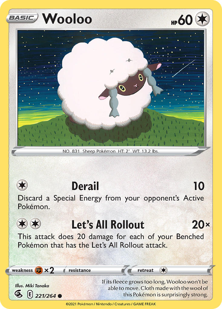 221/264  Wooloo (221)