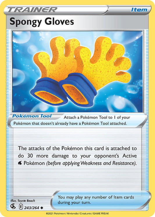 243/264  Spongy Gloves