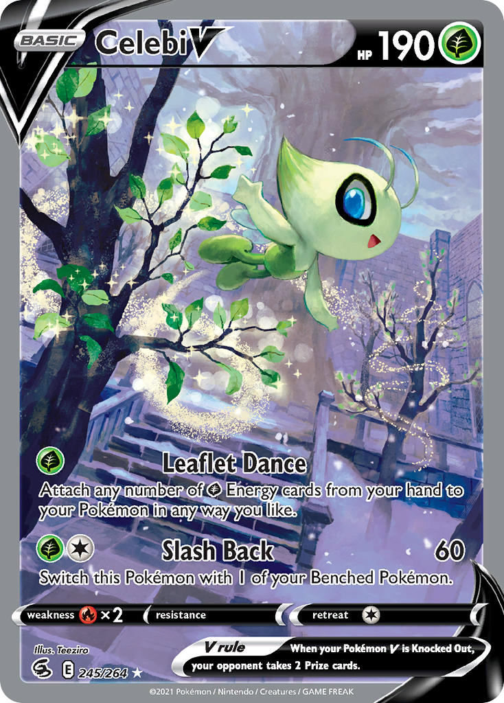 245/264  Celebi V (Alternate Full Art)