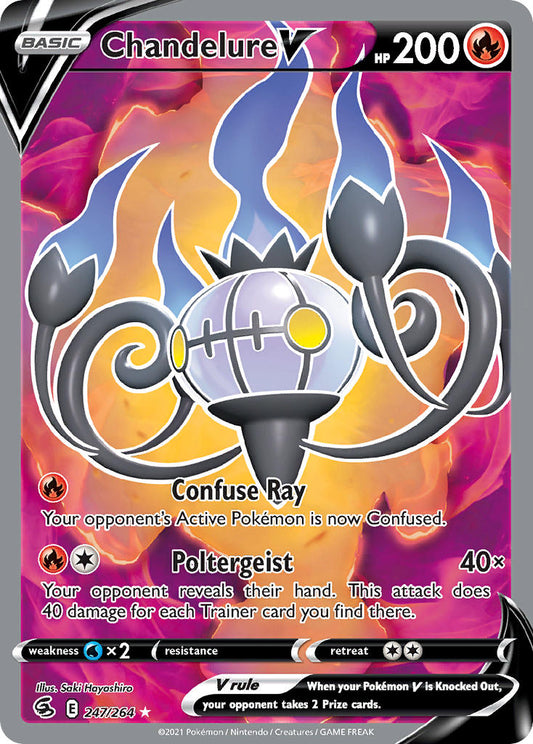 247/264  Chandelure V (Full Art)