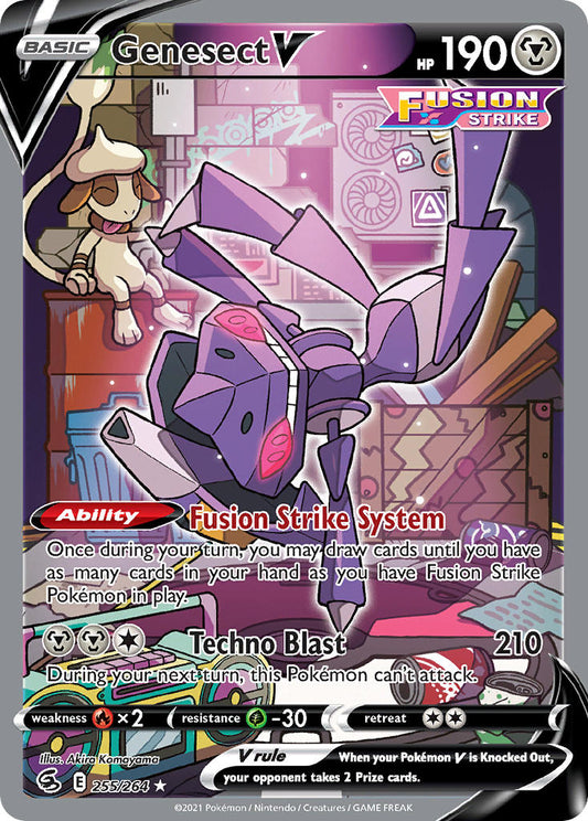 255/264  Genesect V (Alternate Full Art)