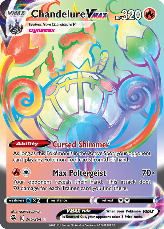 265/264  Chandelure VMAX (Secret)