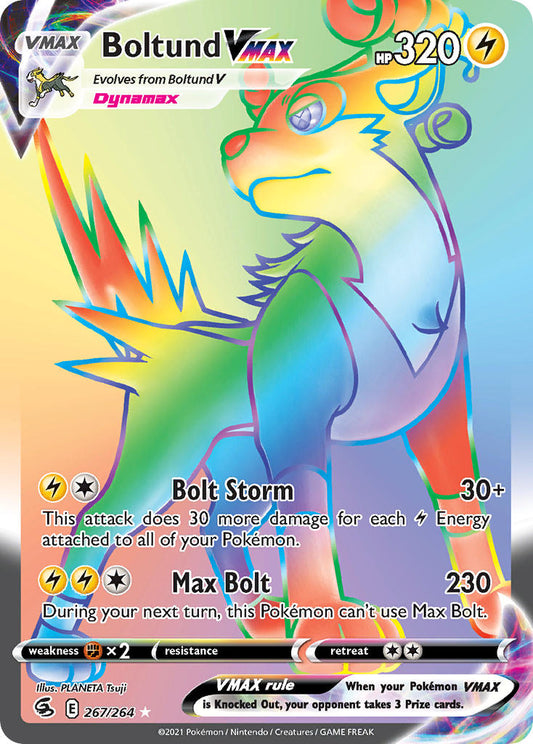 267/264  Boltund VMAX (Secret)