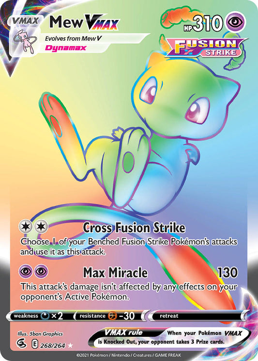 268/264  Mew VMAX (Secret)