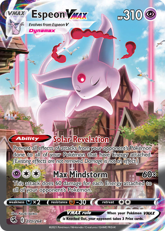 270/264  Espeon VMAX (Alternate Art Secret)
