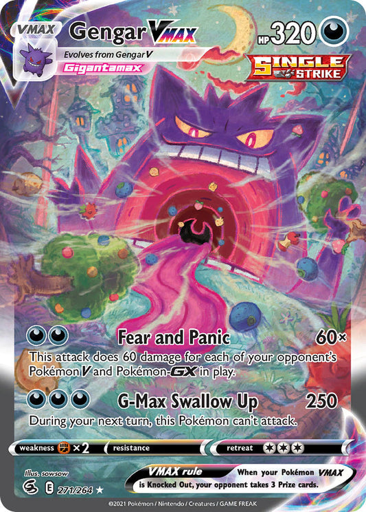 271/264  Gengar VMAX (Alternate Art Secret)