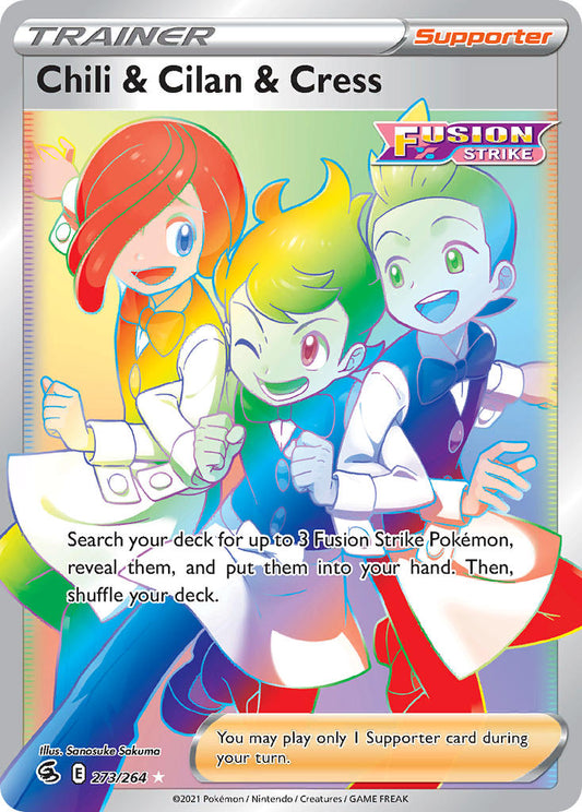 273/264  Chili & Cilan & Cress (Secret)