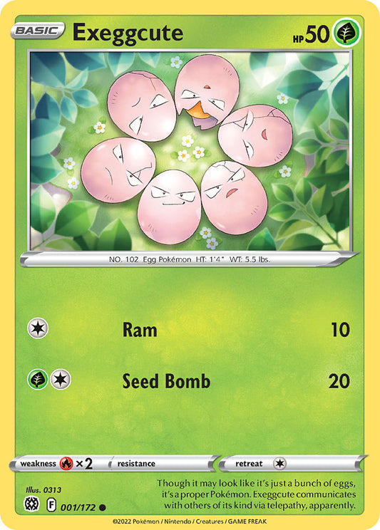 001/172  Exeggcute